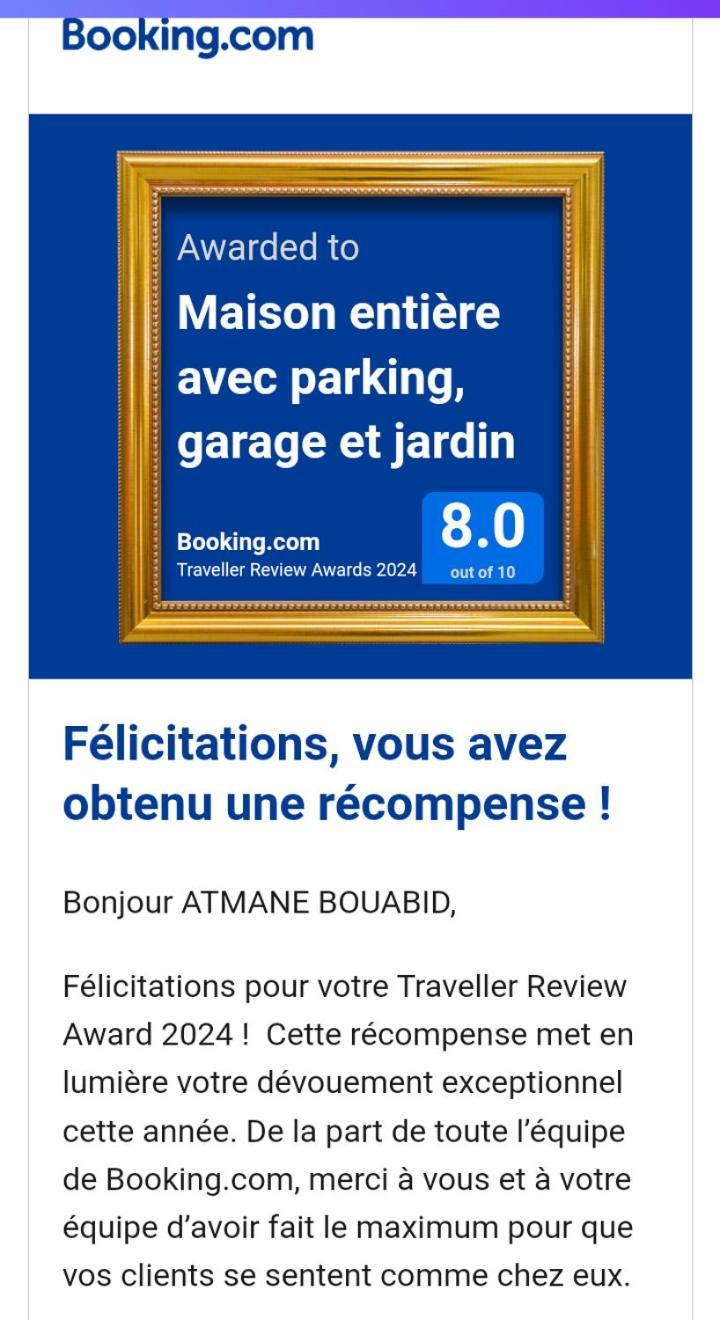 Maison Entiere Avec Parking, Garage Et Jardin 몽뤼꽁 외부 사진